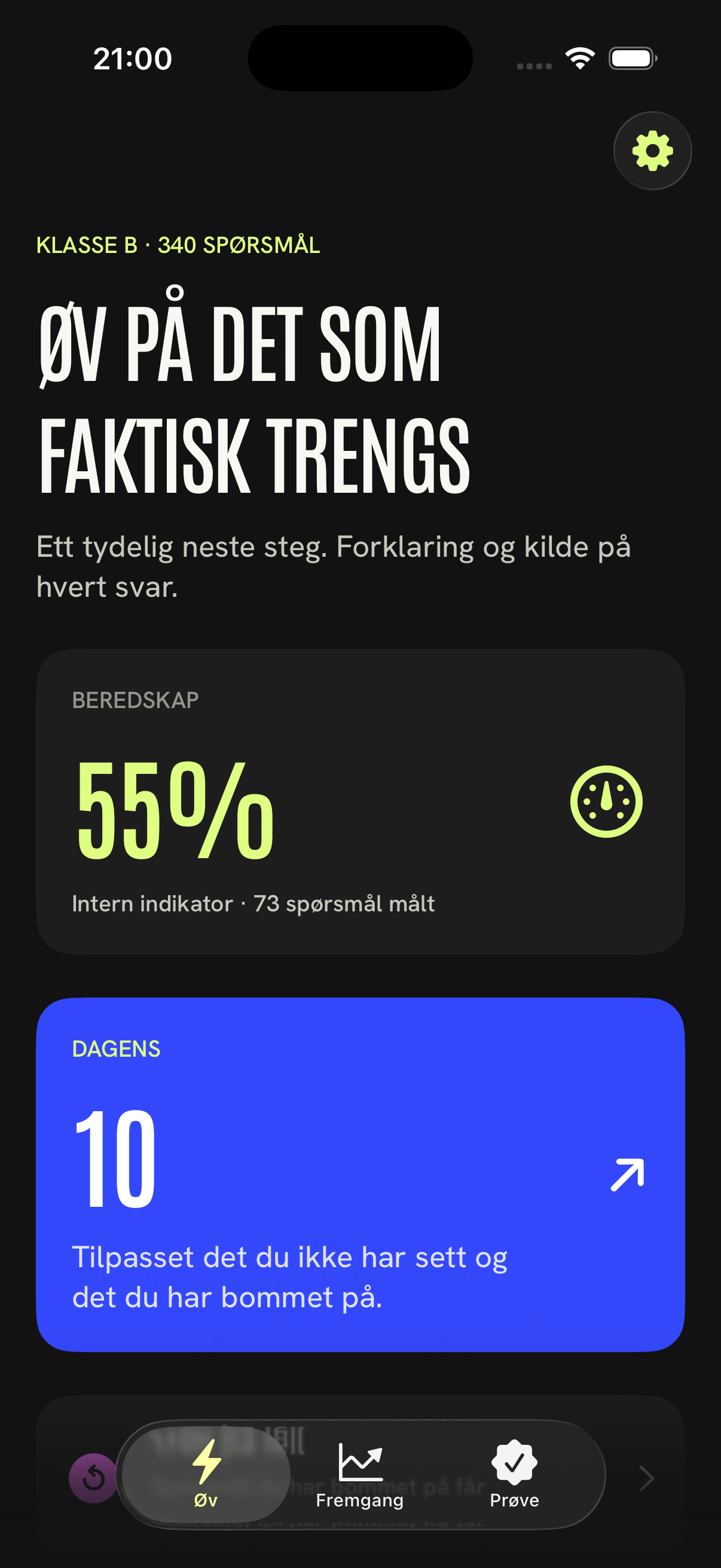 Bilteori på iPhone: daglig øving og oversikt over hva du trenger å lære.